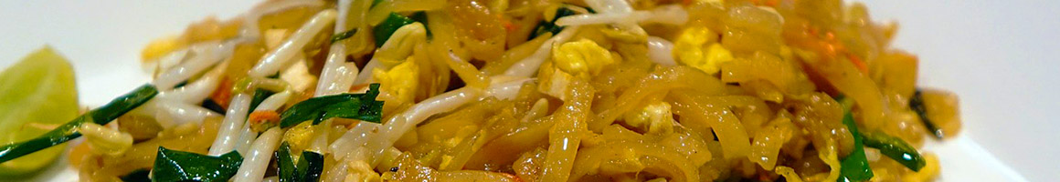 Eating Thai at Ginger Thai Restaurant restaurant in Martinez, CA.
